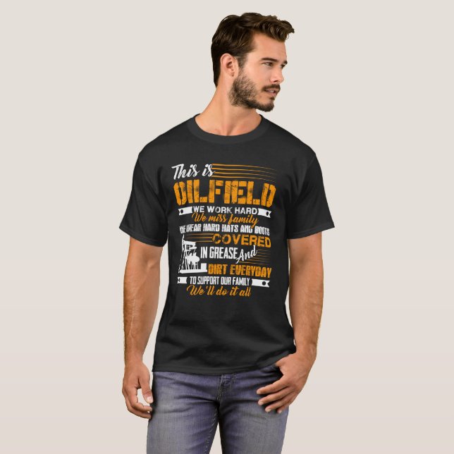 Stolt Oilfieldskjorta Tee (Hel framsida)