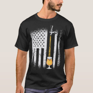 stolt ölbrygga i pappor, USA-medborgare T Shirt