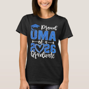 Stolt oma till en examenklass 2026 avgångselev t shirt
