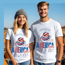 stolt över Amerika som Stars Rand och bråkmakare T Shirt