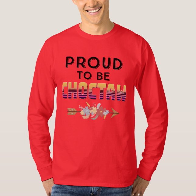 stolt över att ha valts t shirt (Framsida)