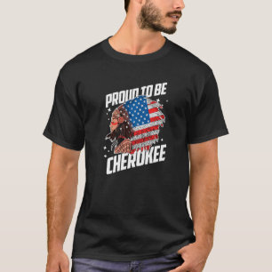 stolt över att ha varit en inhemsk amerikansk Flag T Shirt