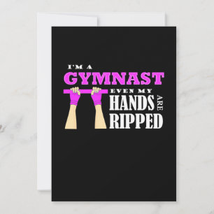 Stolt över att jag är en gymnast inbjudningar