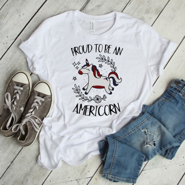stolt över att vara americorn t shirt (Skapare uppladdad)