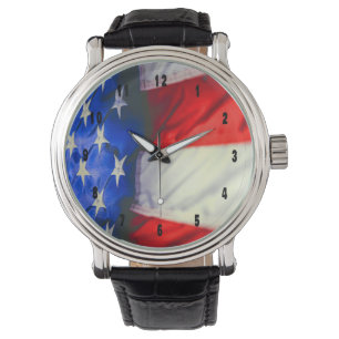 Stolt över att vara amerikan armbandsur