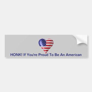 Stolt över att vara amerikan bildekal