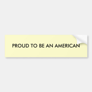 Stolt över att vara amerikan bildekal