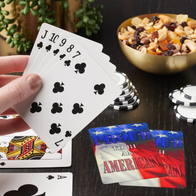 stolt över att vara amerikan casinokort (På plats)