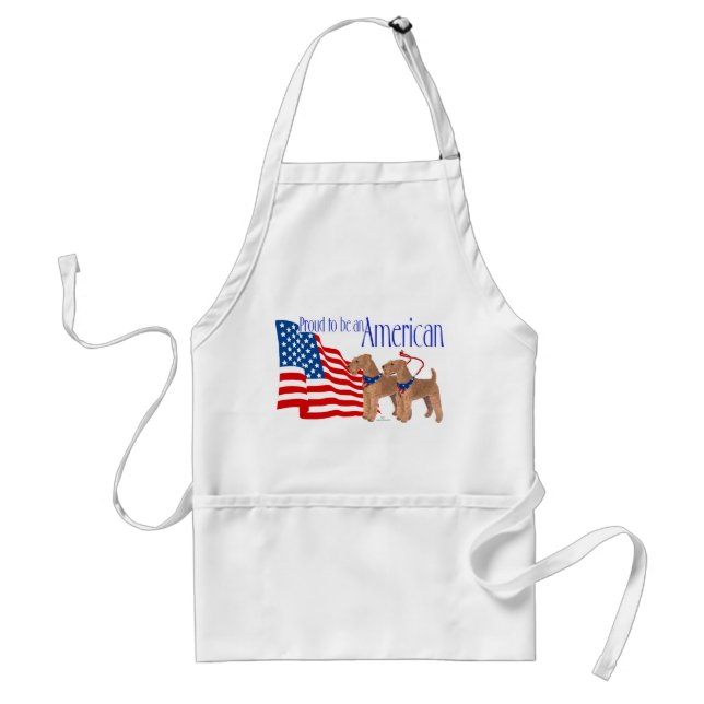 Stolt över att vara amerikan förkläde (Framsidan)