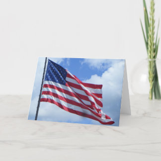 stolt över att vara amerikan kort