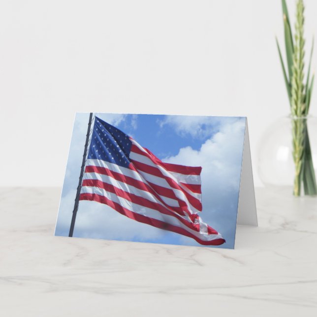 stolt över att vara amerikan kort (Framsida)