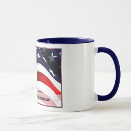 stolt över att vara amerikansk Mugg