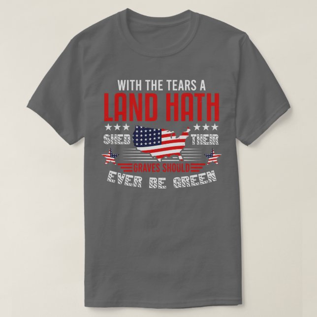stolt över att vara amerikansk patriot (17) t shirt (Design framsida)
