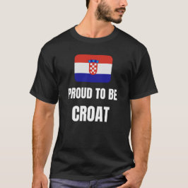 stolt över att vara Croat T Shirt