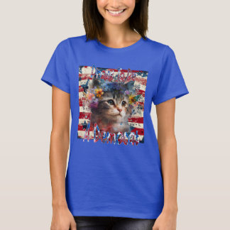 Stolt över att vara demokrat t shirt