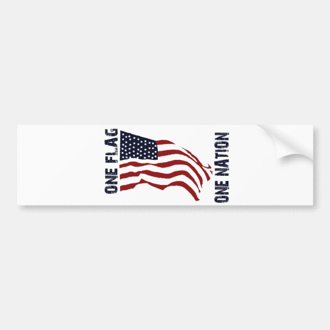 STOLT ÖVER ATT VARA EN AMERIKAN! BILDEKAL (Framsidan)