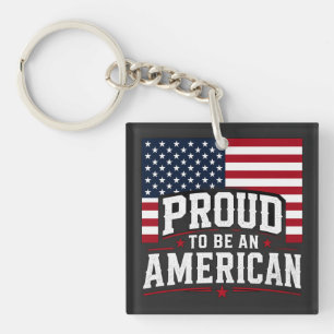 Stolt över att vara en amerikansk patriotisk USA-f