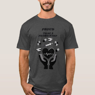 stolt över att vara en apotekare rolig t shirt