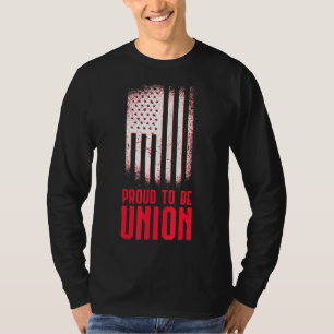 stolt över att vara en arbetsdag för EU-kvalificer T Shirt