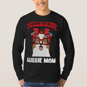 stolt över att vara en aussie mamma aussie mamma t shirt