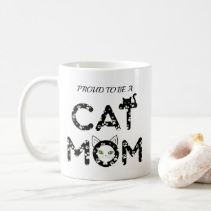 stolt över att vara en Cat Mamma Kaffemugg