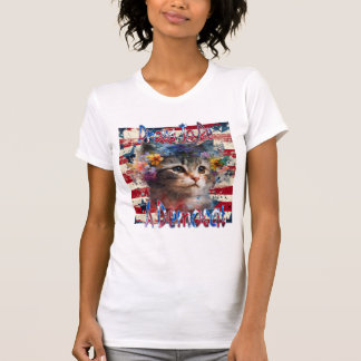 stolt över att vara en demokrati t shirt