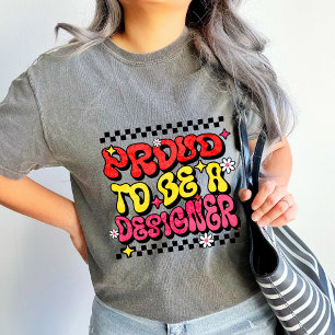 stolt över att vara en uppskattningskort för desig t shirt