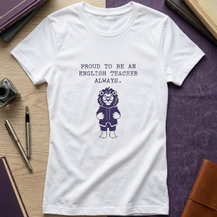 Stolt över att vara en utbildare för engelsklärare t shirt