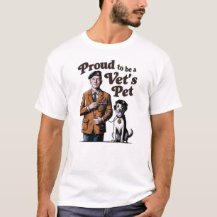 stolt över att vara en Vet's Pet T Shirt