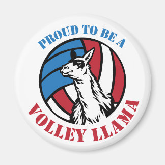 stolt över att vara en Volley Llama Magnet
