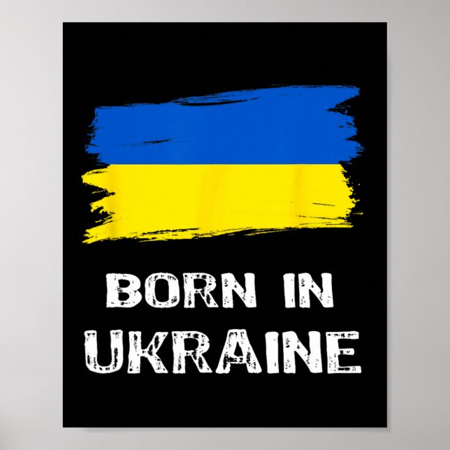 Stolt över att vara född i Ukraina i Ukraina  Poster (Framsidan)
