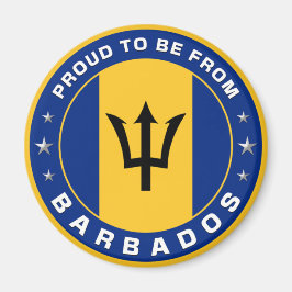 stolt över att vara från Barbados Magnet