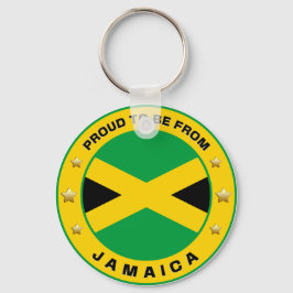 stolt över att vara från Jamaica Nyckelring
