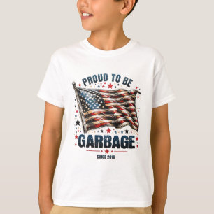 stolt över att vara Garbyge sedan 2016, Lusj USA f T Shirt