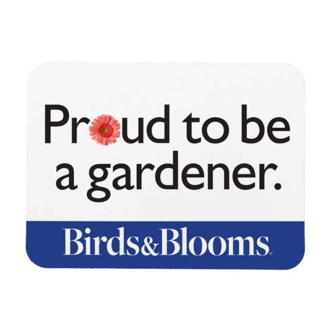 stolt över att vara Gardener Magnet (Horisontell)