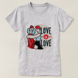 stolt över att vara Gay Lesbisk Kärlek är Kärlek T Shirt