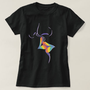 stolt över att vara Gay Lesbisk som slänger Läppar T Shirt