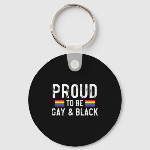 Stolt över att vara gay och svart Pride Month 2025 Nyckelring