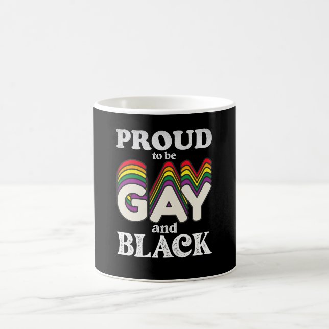 stolt över att vara homosexuella, bisexuella och b kaffemugg (Center)