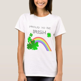 stolt över att vara irländare, St patrick's day me T Shirt