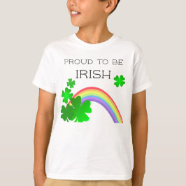 stolt över att vara irländare, St patrick's day T Shirt