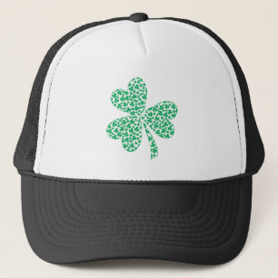 stolt över att vara irländsk - St Pattys Shamrock Truckerkeps