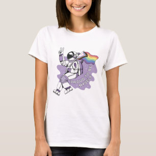 stolt över att vara min HBT Astronaut T-Shirt