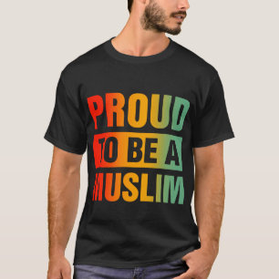 stolt över att vara muslim t shirt