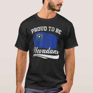 stolt över att vara Nevadans USA Nevadians i Kärle T Shirt