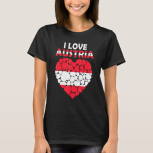 stolt över att vara österrikare i Kärlek Österrike T Shirt