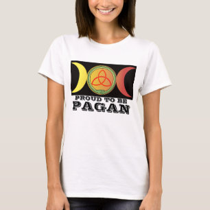 stolt över att vara Pagan T Shirt