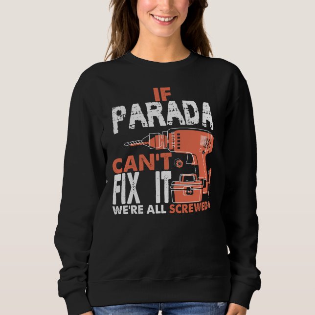 stolt över att vara PARADA Tshirt Tröja (Framsida)