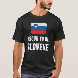 stolt över att vara slovensk t shirt