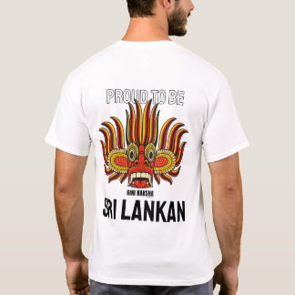 stolt över att vara Sri Lankas T-Shirt - Gini Raks